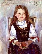 Lovis Corinth, Wilhelmine im Trachtenkleid